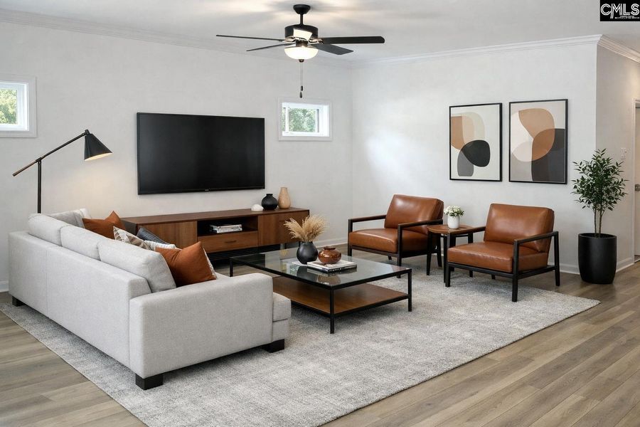 Furnished interior view inside a new home in Bickley Station, Irmo (Image 5).