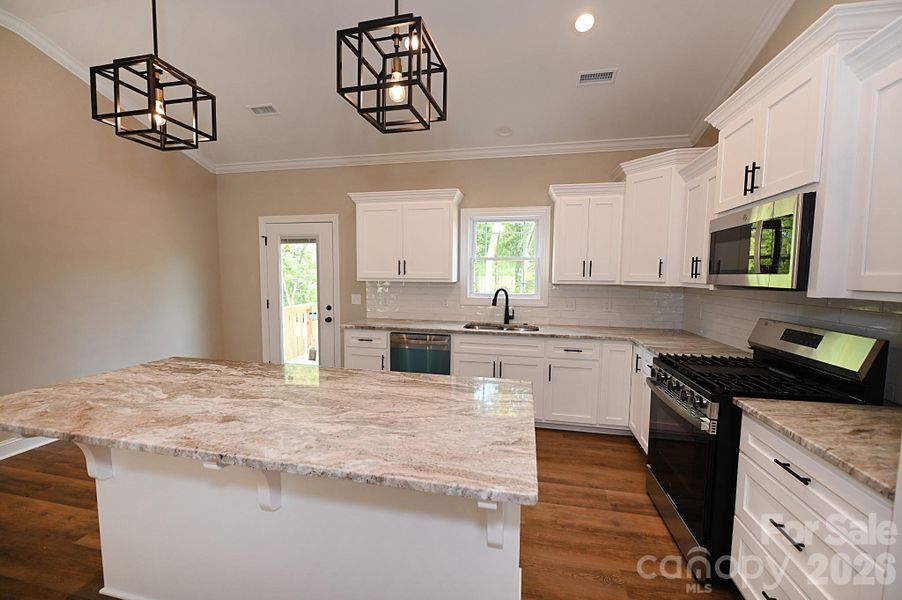 Furnished interior view inside a new home in , Hickory (Image 17).