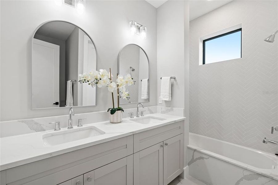 Furnished interior view inside a new home in College Park, Orlando (Image 44). Furnished interior view inside a new home in College Park, Orlando (Image 44).