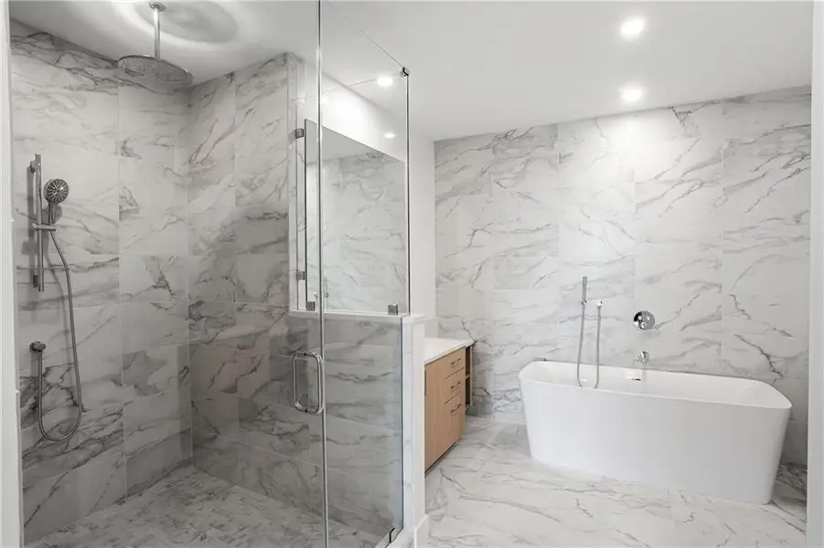 Furnished interior view inside a new home in The Dillon Buckhead, Atlanta (Image 7).