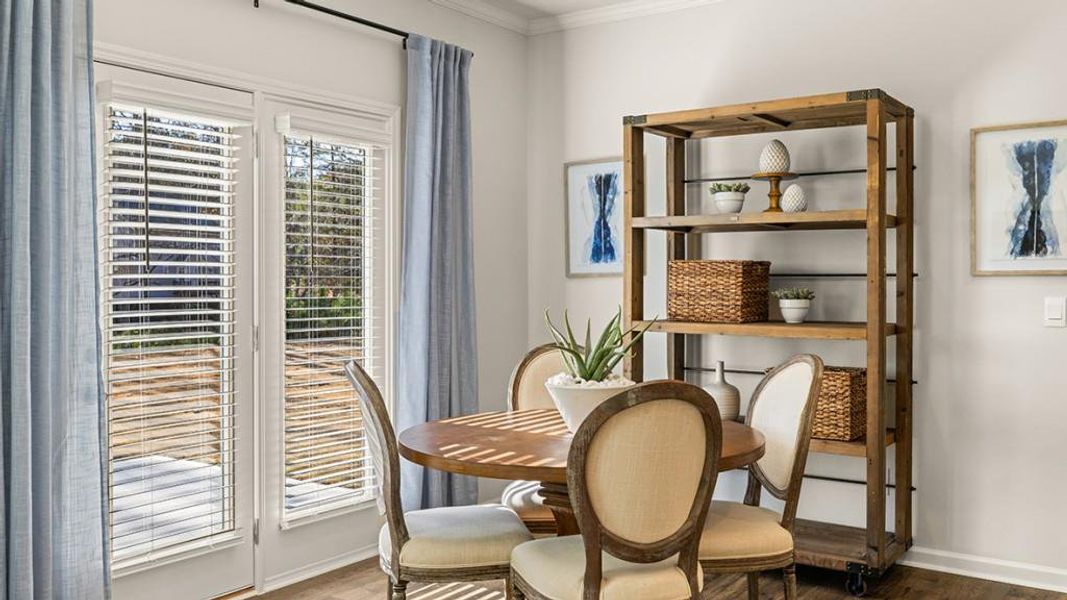 Furnished interior view inside a new home in Thompson Ridge, Dallas (Image 43).