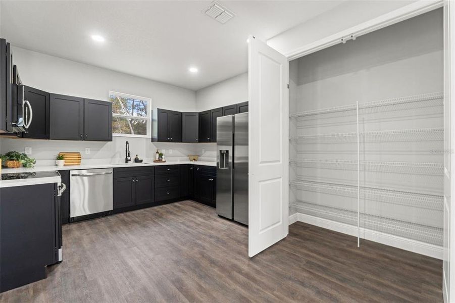 Furnished interior view inside a new home in , Weeki Wachee (Image 36). Furnished interior view inside a new home in , Weeki Wachee (Image 36).