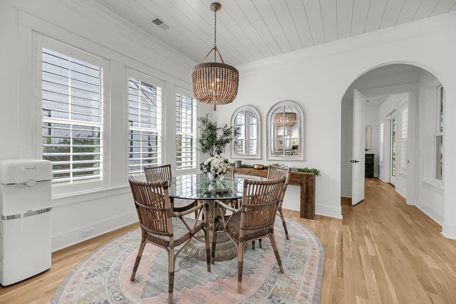 Furnished interior view inside a new home in , Mount Pleasant (Image 80). Furnished interior view inside a new home in , Mount Pleasant (Image 80).