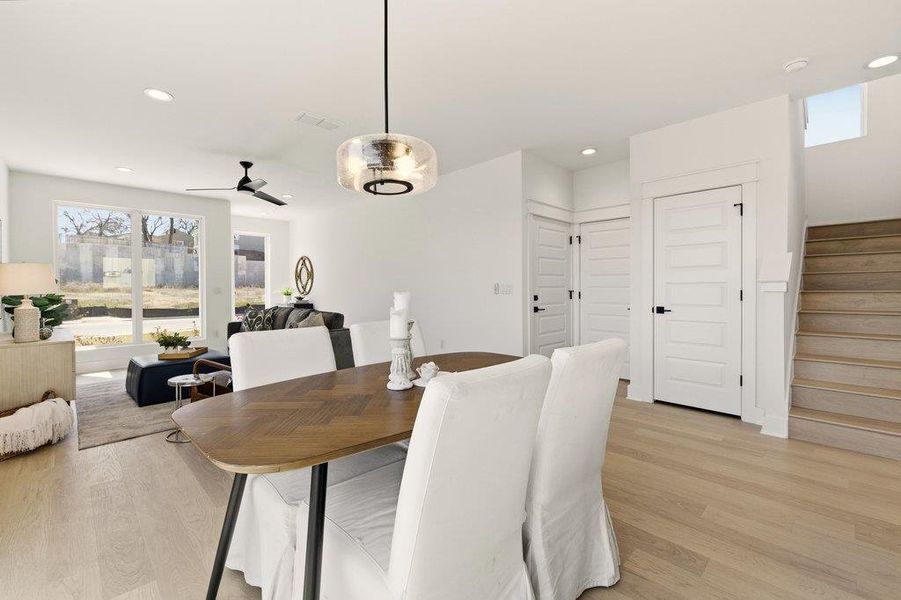Furnished interior view inside a new home in , Austin (Image 15).