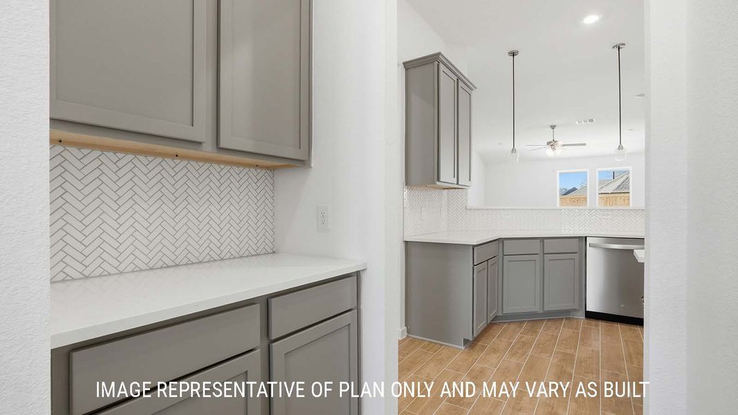 Furnished interior view inside a new home in The Woods, Lumberton (Image 11).