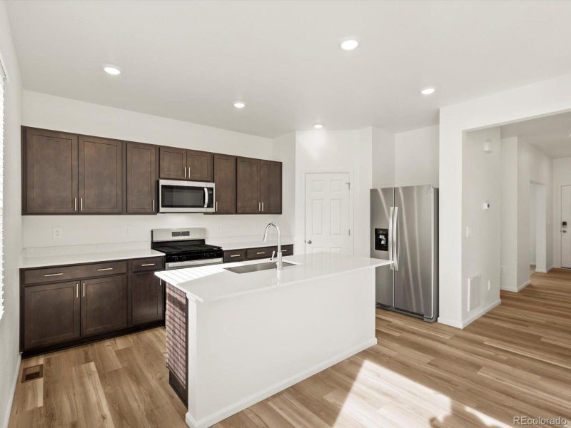 Furnished interior view inside a new home in Westgate, Greeley (Image 8).