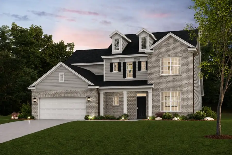 Front exterior of a new home in Brookshire Manor, Canton, GA, highlighting curb appeal (Image 1). Front exterior of a new home in Brookshire Manor, Canton, GA, highlighting curb appeal (Image 1).