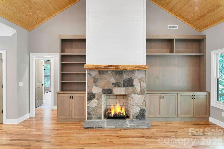 Furnished interior view inside a new home in , Brevard (Image 9).