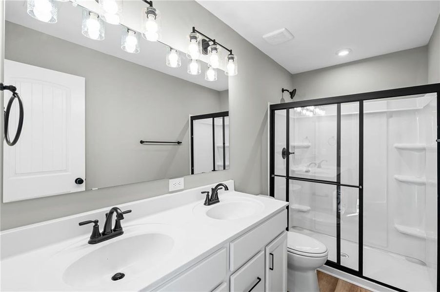 Furnished interior view inside a new home in Twin Lakes, Hoschton (Image 11). Furnished interior view inside a new home in Twin Lakes, Hoschton (Image 11).