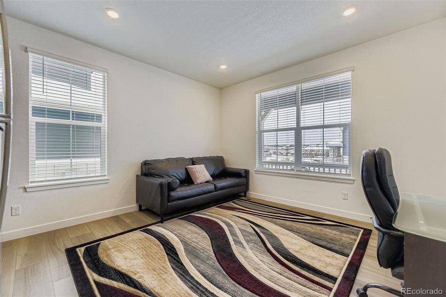 Furnished interior view inside a new home in Newlin Crossing, Parker (Image 18).