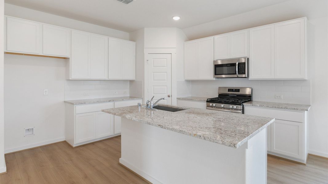 Furnished interior view inside a new home in Cielo, Conroe (Image 11). Furnished interior view inside a new home in Cielo, Conroe (Image 11).