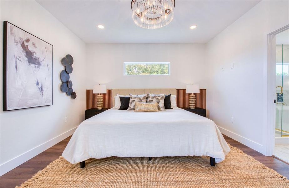 Furnished interior view inside a new home in , Palm Harbor (Image 11).