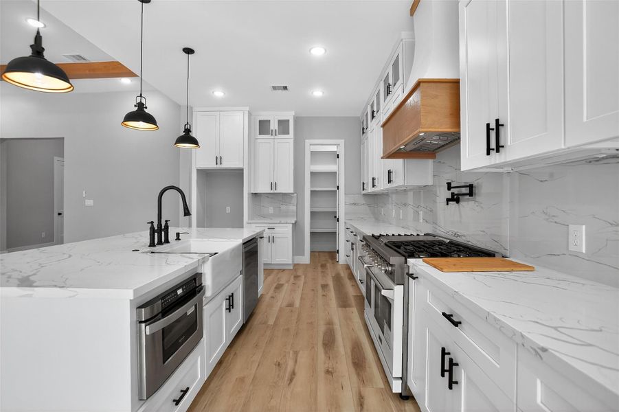 Furnished interior view inside a new home in , Montgomery (Image 17).