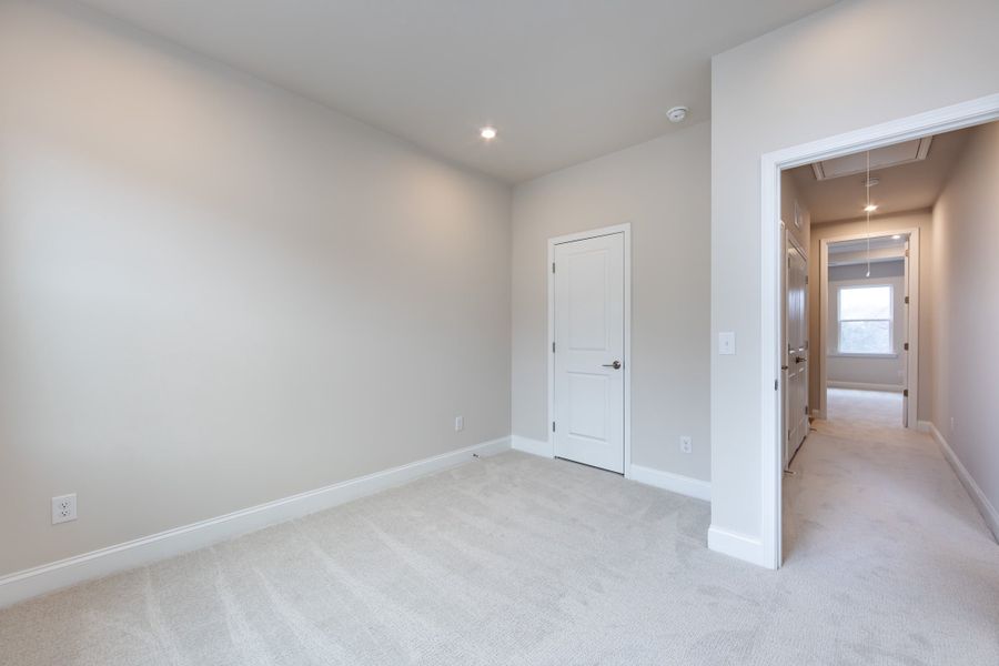 Spacious, unfurnished interior of a new home in Archer Row, Charlotte (Image 43). Spacious, unfurnished interior of a new home in Archer Row, Charlotte (Image 43).