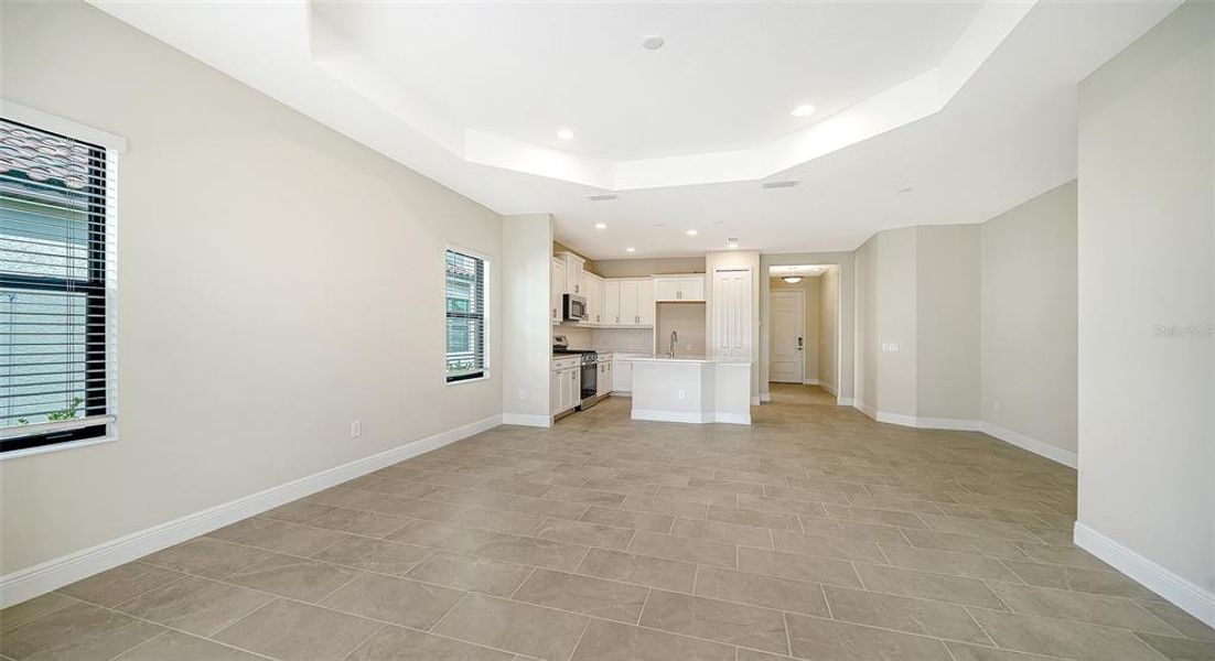 Spacious, unfurnished interior of a new home in Vicenza Real Estate and Homes for Sale in North Venice, FL - Neal Communities, Nokomis (Image 33).