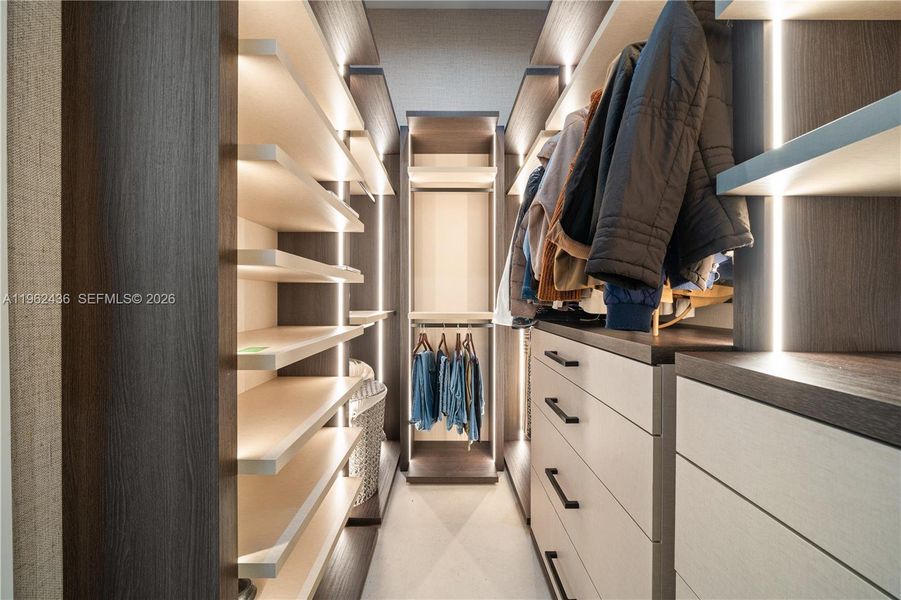 Furnished interior view inside a new home in , Miami (Image 26). Furnished interior view inside a new home in , Miami (Image 26).