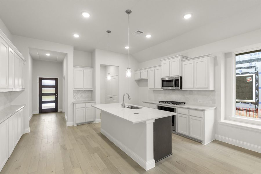 Representative furnished interior of a home built from the Campion by Pacesetter Homes in La Terra at Uptown Celina, Celina (Image 3). Representative furnished interior of a home built from the Campion by Pacesetter Homes in La Terra at Uptown Celina, Celina (Image 3).