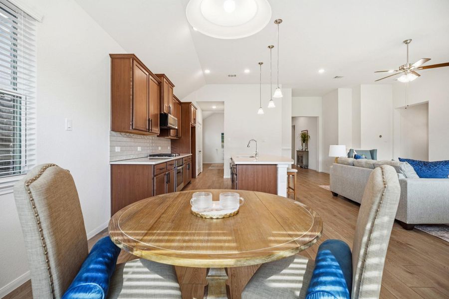 Furnished interior view inside a new home in , League City (Image 6).