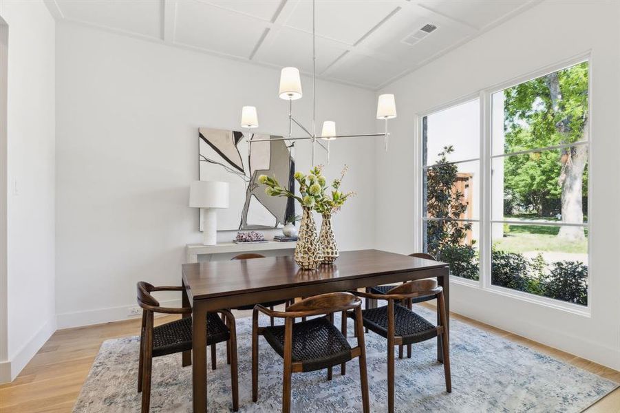 Furnished interior view inside a new home in , Dallas (Image 7). Furnished interior view inside a new home in , Dallas (Image 7).