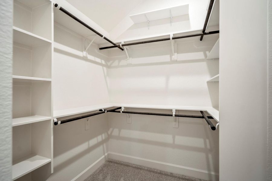 Second walk-in closet.
