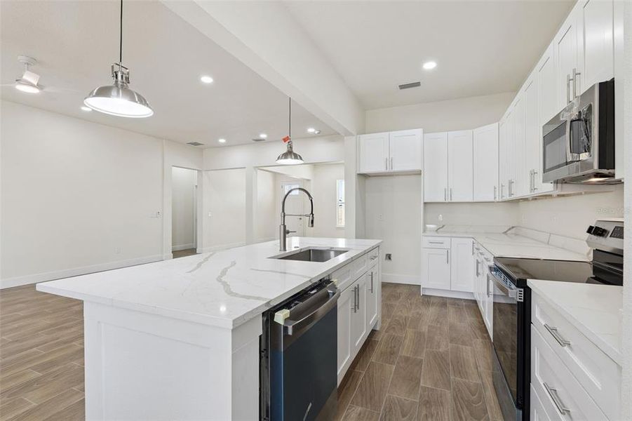 Furnished interior view inside a new home in , Deltona (Image 6).