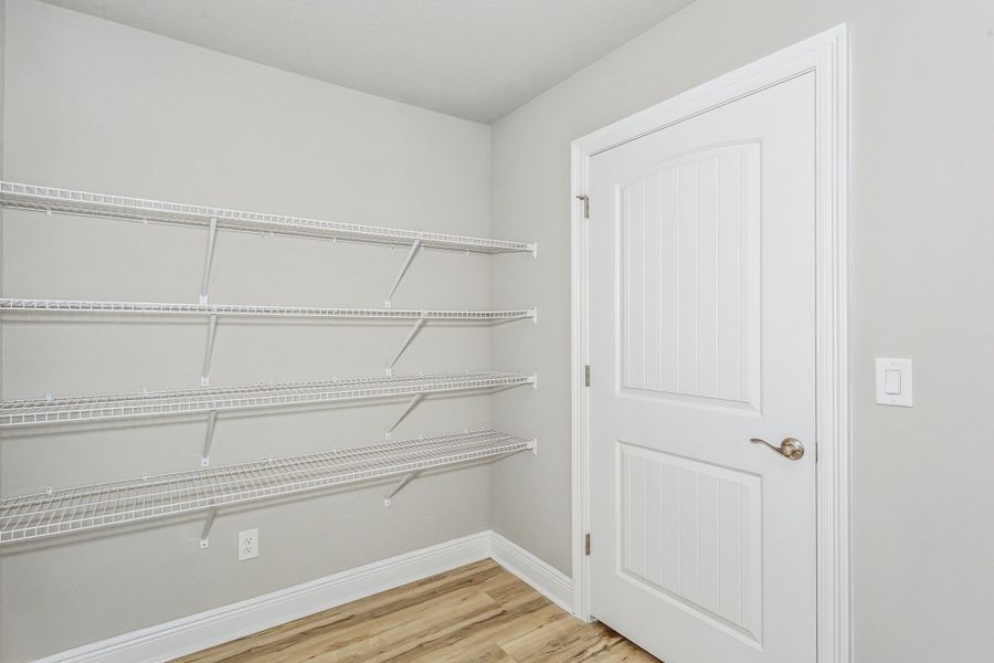 Representative unfurnished interior of a home built from the The Turquoise by Herbst Homes in Walther Reserve, Milton (Image 103).