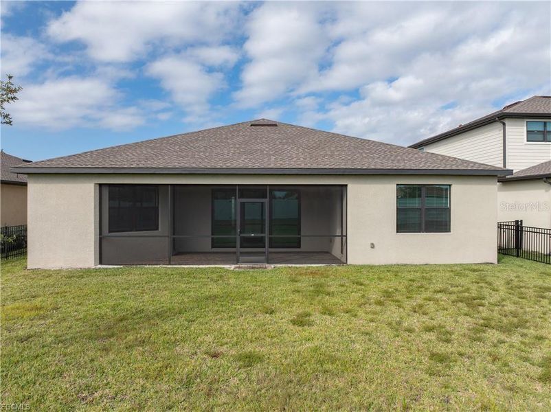 Exterior details and patio area of a home in , Fort Myers (Image 25).