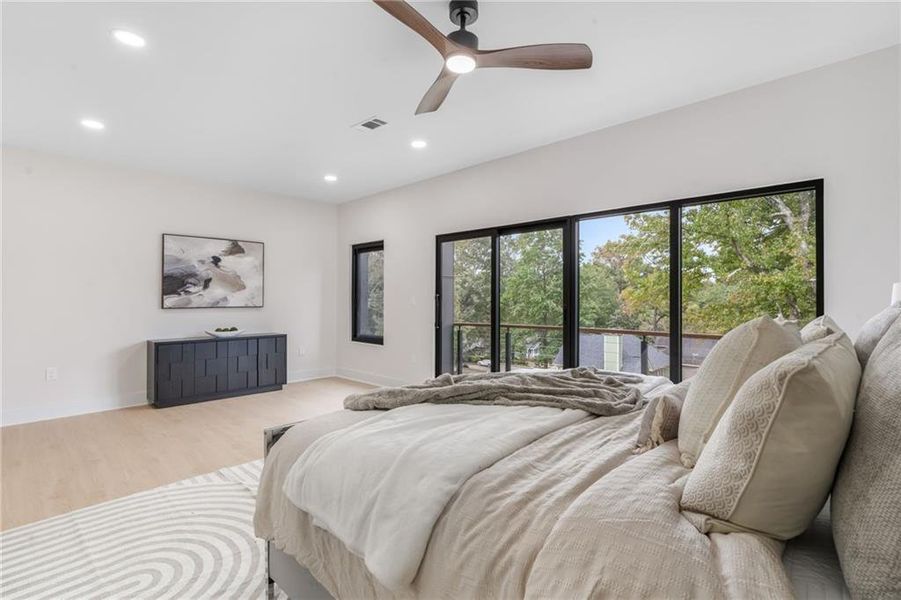 Furnished interior view inside a new home in , Decatur (Image 39).