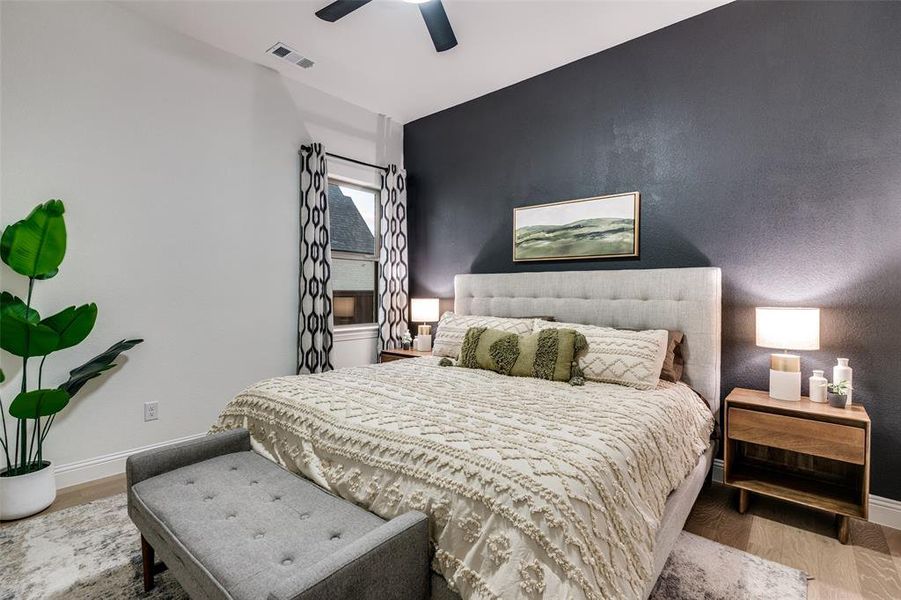 Furnished interior view inside a new home in Rockwood, Mansfield (Image 14). Furnished interior view inside a new home in Rockwood, Mansfield (Image 14).