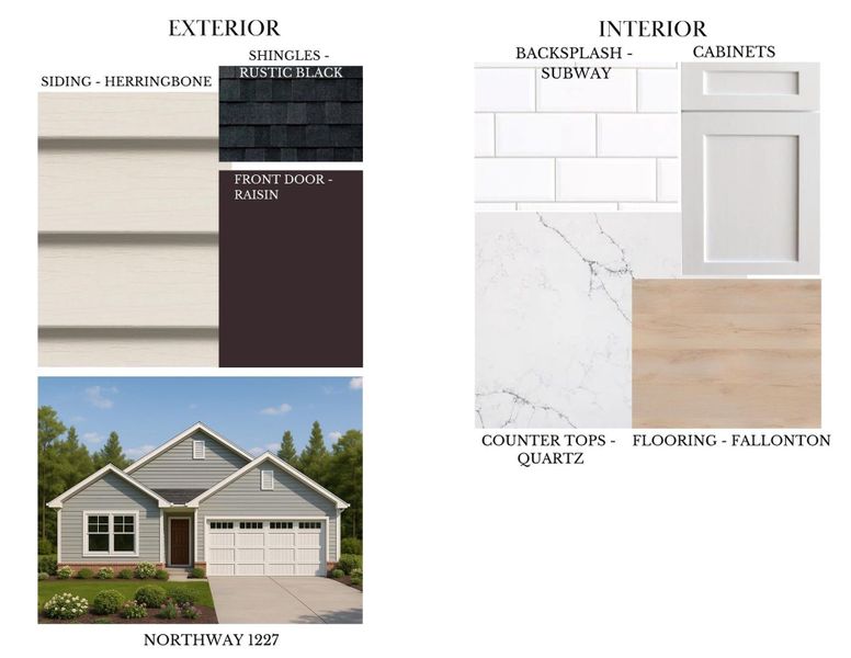 Sample of building materials used in homes in , Troutman (Image 23). Sample of building materials used in homes in , Troutman (Image 23).