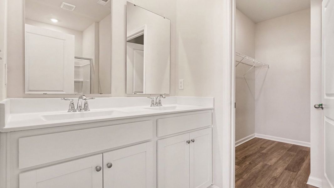 Furnished interior view inside a new home in The Meadows at Wildwood Village, Shallotte (Image 7).