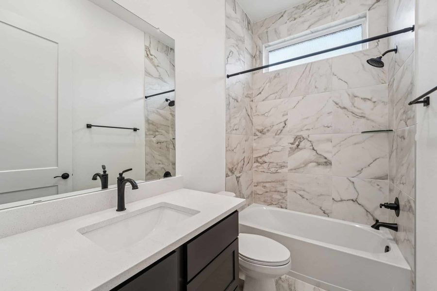 Furnished interior view inside a new home in Kresston, Montgomery (Image 12).