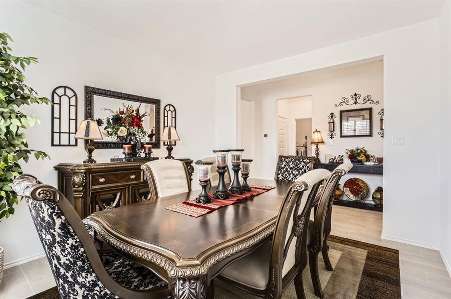 Formal dining room