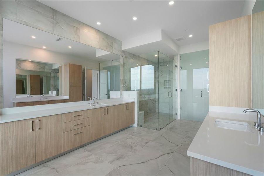 Furnished interior view inside a new home in The Dillon Buckhead, Atlanta (Image 47).