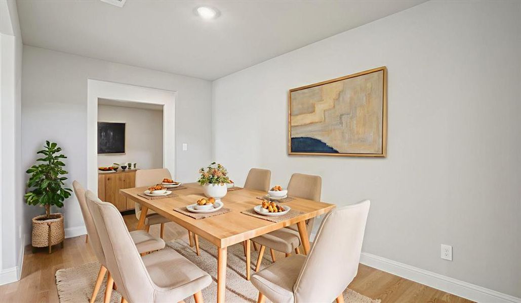 Photo is not of the actual home, but is an inspirational photo of builder’s model home and may depict options, furnishings, and/or decorator features that are not included.