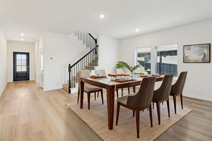 Furnished interior view inside a new home in , Farmersville (Image 7).