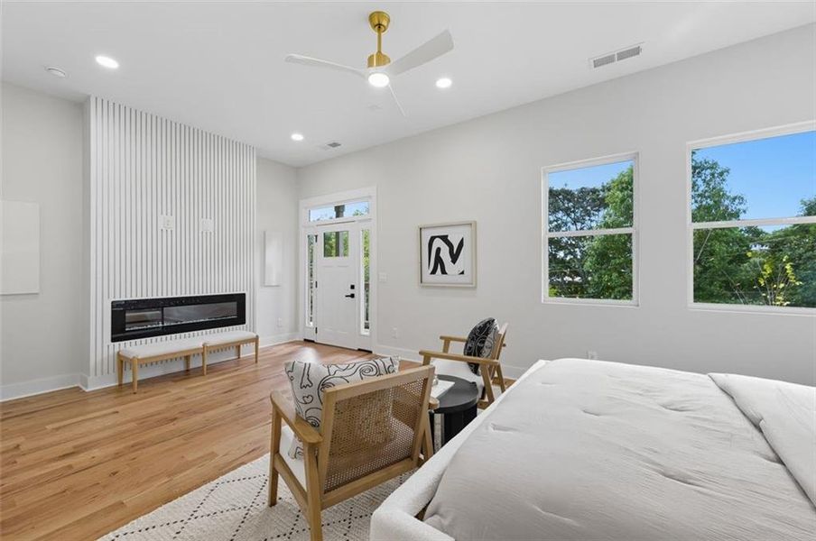 Furnished interior view inside a new home in , Atlanta (Image 13). Furnished interior view inside a new home in , Atlanta (Image 13).