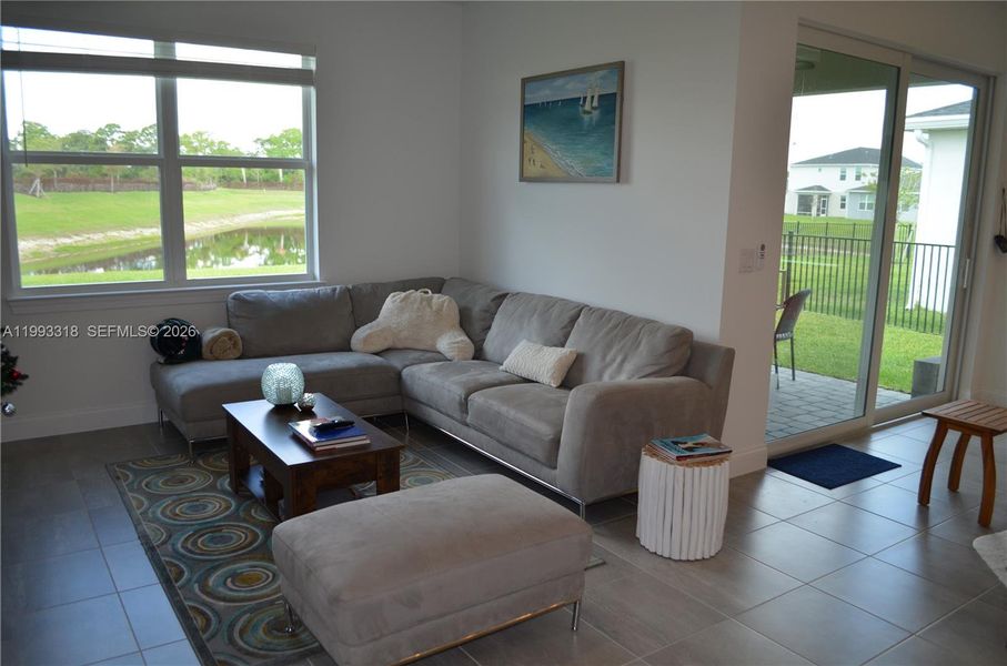 Furnished interior view inside a new home in , Port St. Lucie (Image 10).