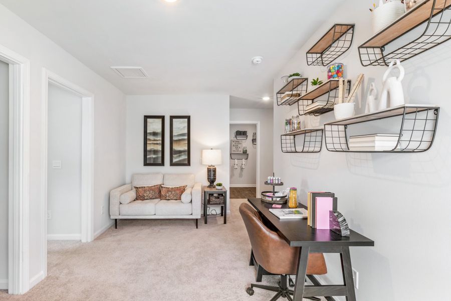 Furnished interior view inside a new home in Pineview North, Summerville (Image 23).