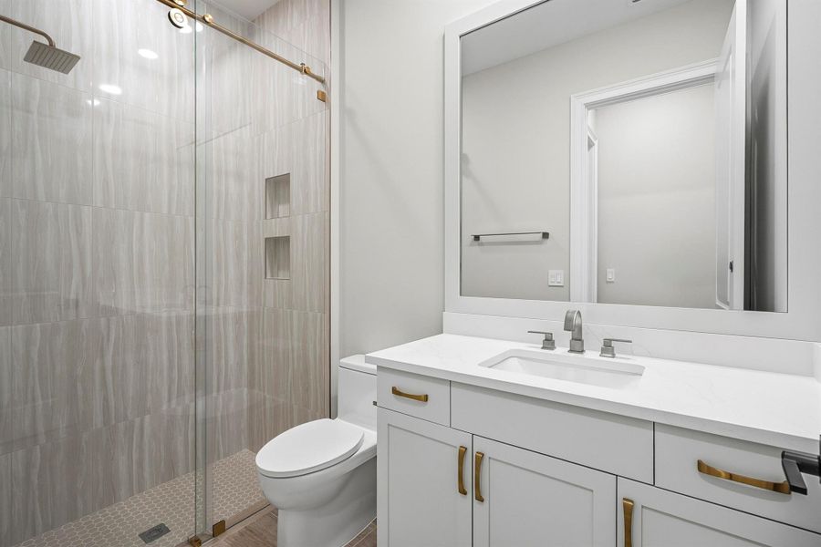 Furnished interior view inside a new home in Seaglass, Wabasso Beach (Image 13).