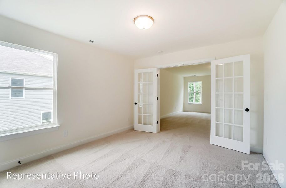 Spacious, unfurnished interior of a new home in Enclave at Riverdale, Huntersville (Image 24).
