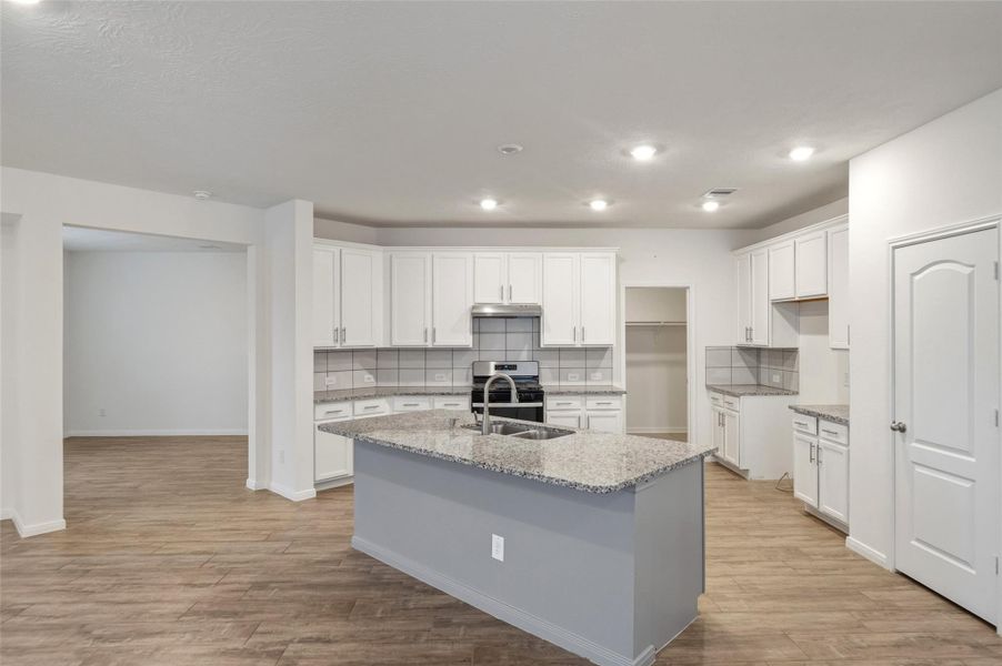 Furnished interior view inside a new home in , Magnolia (Image 9).