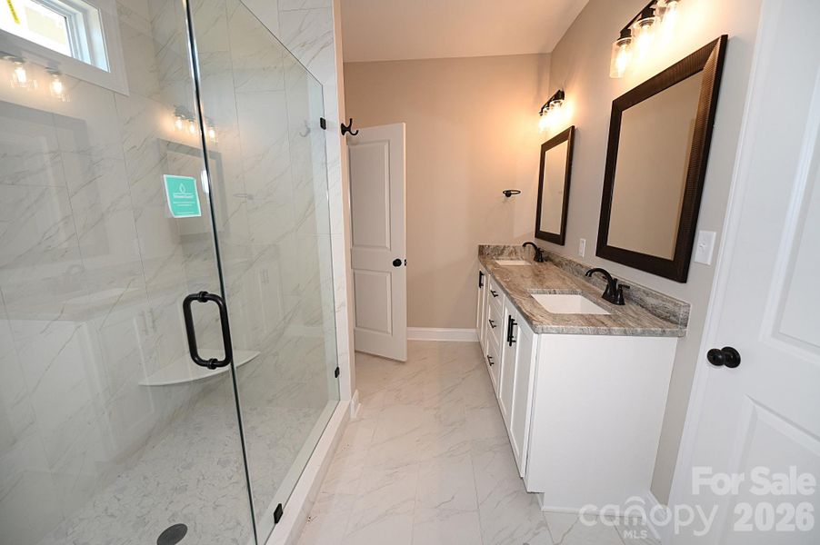 Furnished interior view inside a new home in , Hickory (Image 7).