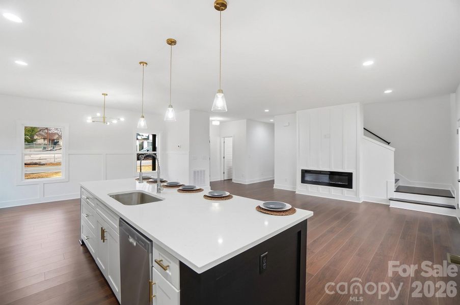 Furnished interior view inside a new home in , Kannapolis (Image 14).
