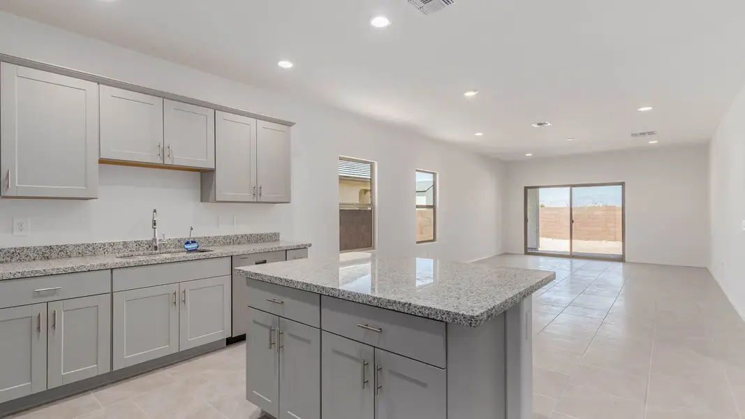 Furnished interior view inside a new home in The Oasis at Rocking K, Vail (Image 3). Furnished interior view inside a new home in The Oasis at Rocking K, Vail (Image 3).