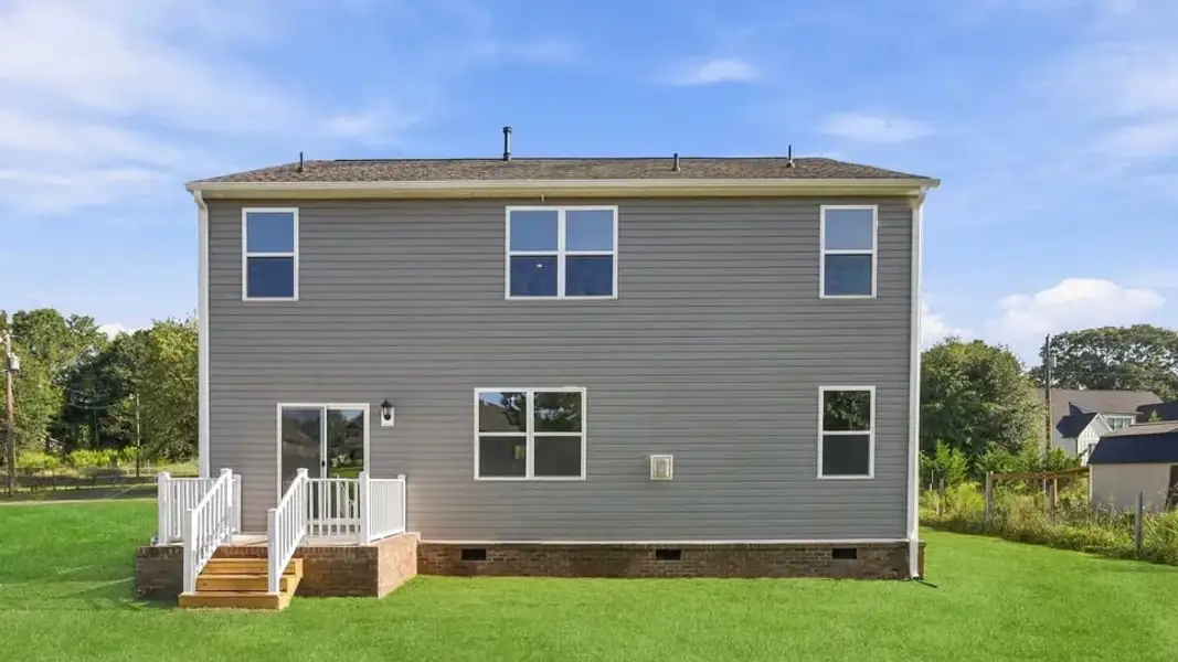 Exterior details and patio area of a home in Ben Hurt Road, Lyman (Image 21).