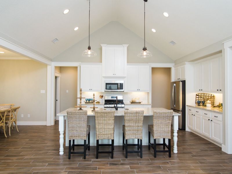Representative furnished interior of a home built from the The Emily by Reece Homes in Harvest Meadows, Bryan (Image 6).