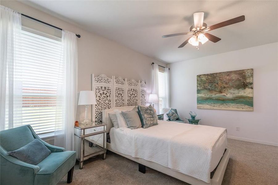Furnished interior view inside a new home in Lakeview Heights, Azle (Image 9).