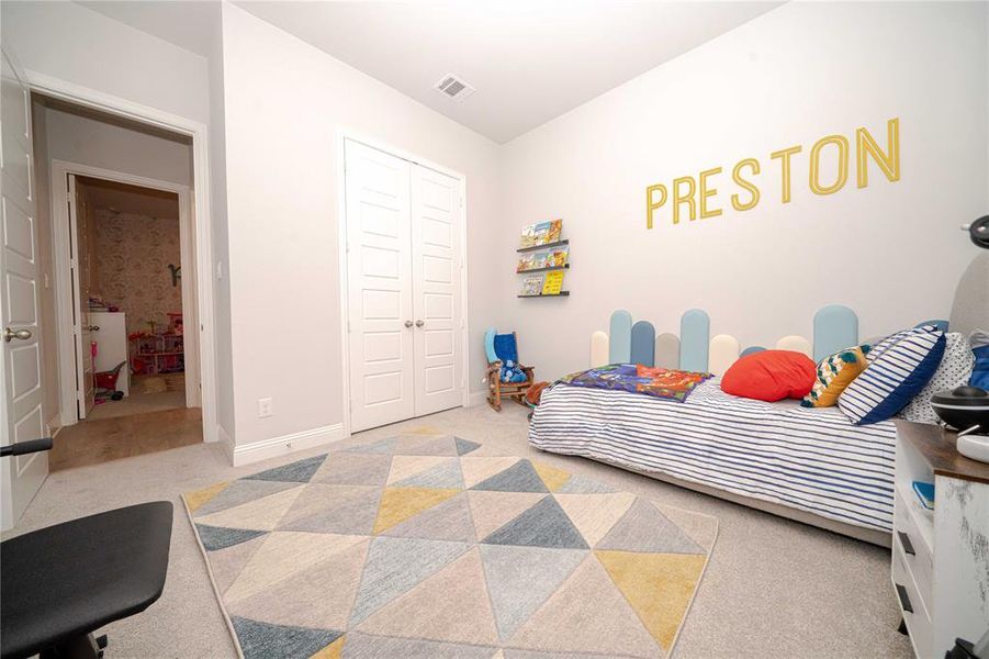 Furnished interior view inside a new home in , Little Elm (Image 23).