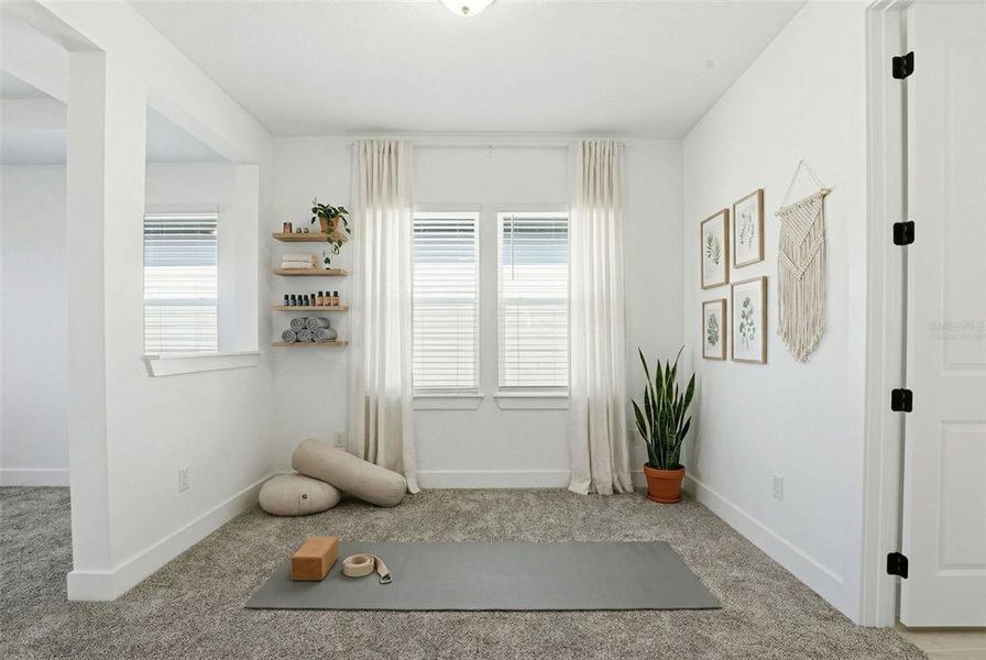 Furnished interior view inside a new home in Vida's Way, Wesley Chapel (Image 12).